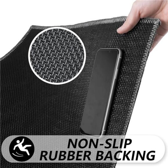 Indoor Doormat, Front Door Mat 20"x32"Absorbent Rubber Backing Non Slip Door Mat - Picture 4 of 7